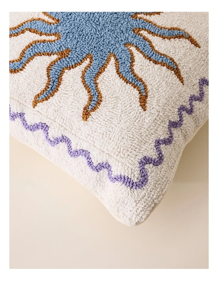 Charlie Cotton Cushion in Jovie Warm White image 2