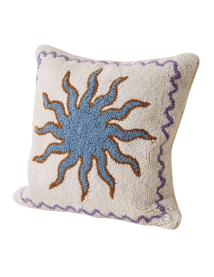 Charlie Cotton Cushion in Jovie Warm White image 4