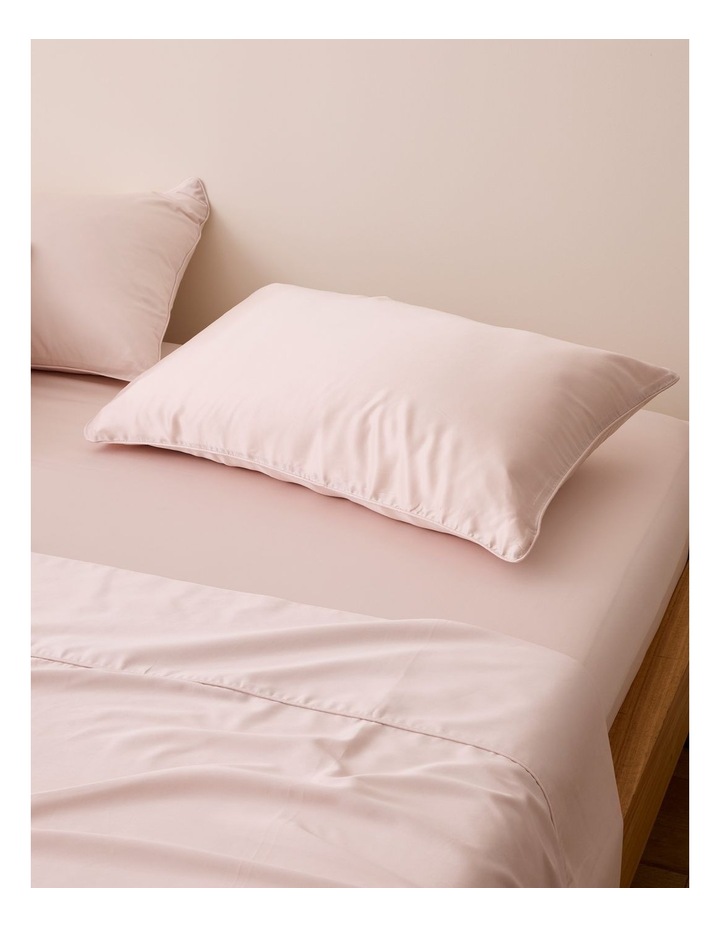 Luxe Silk Pillowcase in Blush