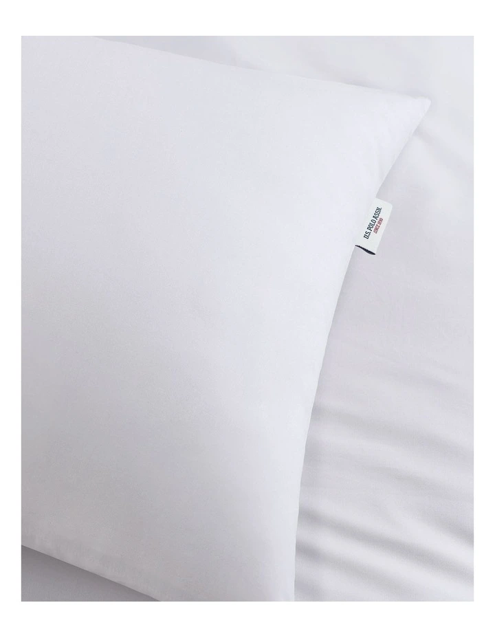 Pure Cotton Sheet Set in Bright White image 2