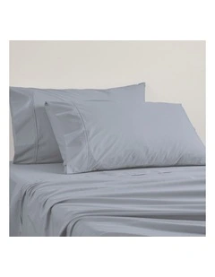 400TC Egyptian Cotton Sateen Sheeting in Sterling