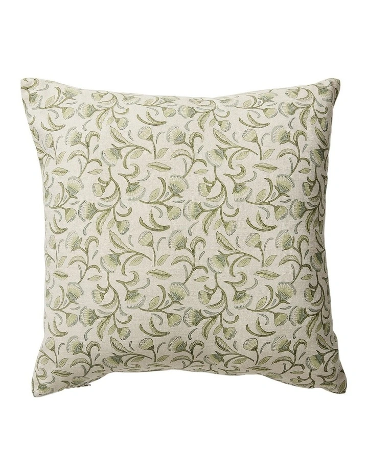 Lalita Cushion 50x50cm in Green image 1