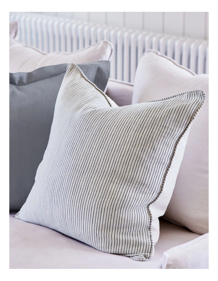 Long Pinstripe Cushion in Island image 2