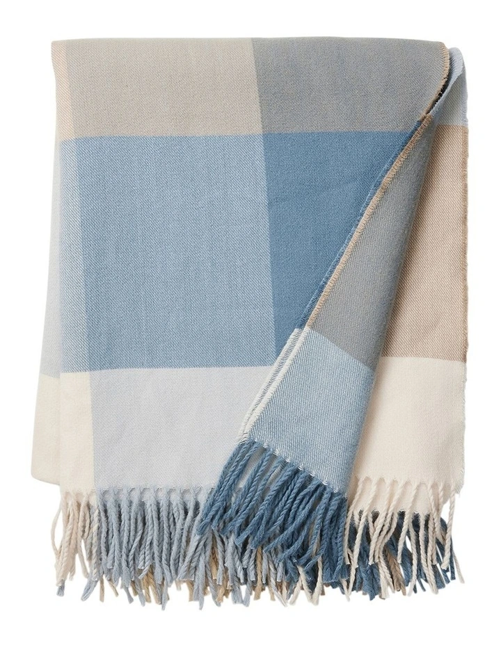 Harley Throw in Blue image 1