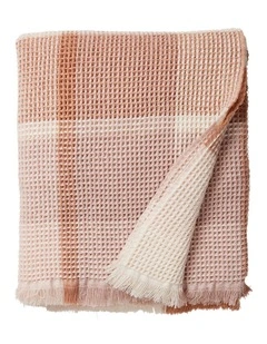 Otis Maple Waffle Throw in Multi