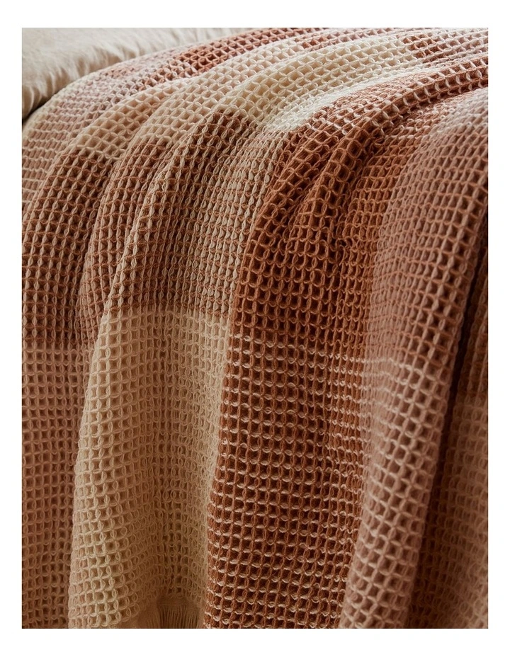 Otis Maple Waffle Throw in Multi image 2