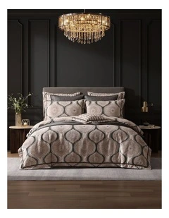 Asteria Quilt Cover Set in Antique