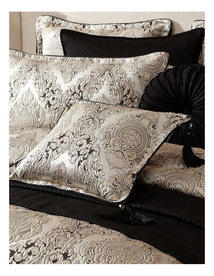 Monarch Square Cushion in Pewter image 2