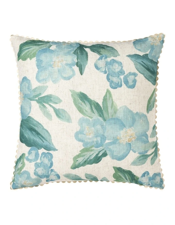 Ariana Cushion 50cm in Teal image 1