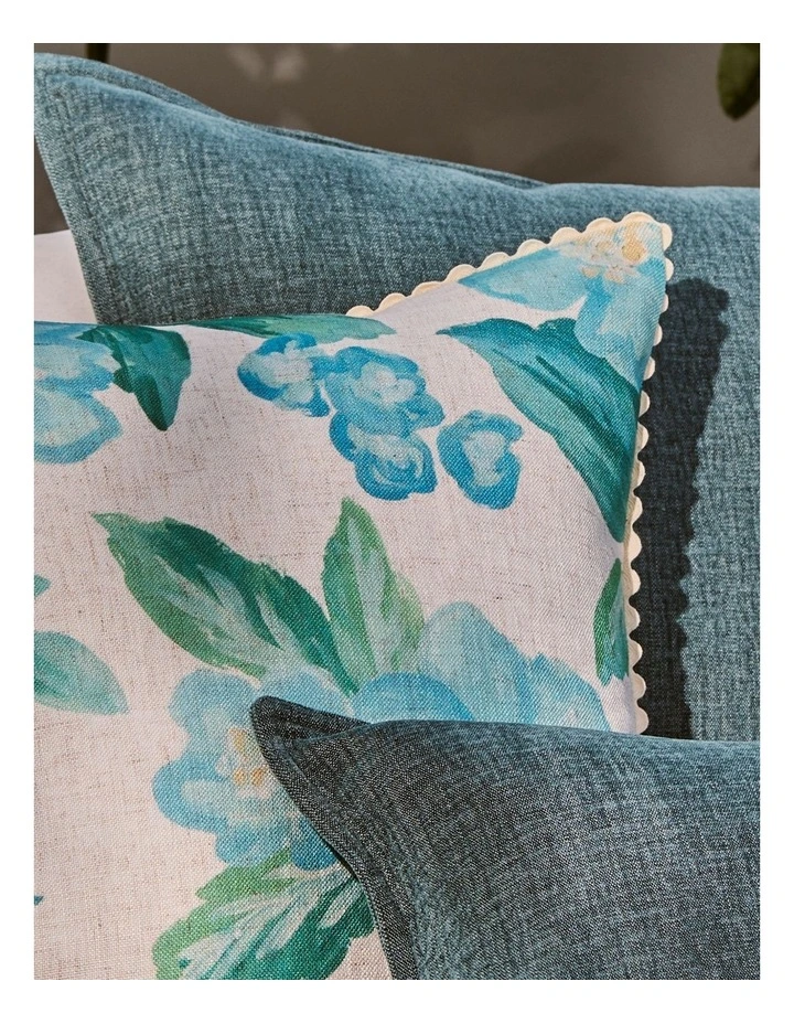 Ariana Cushion 50cm in Teal image 4
