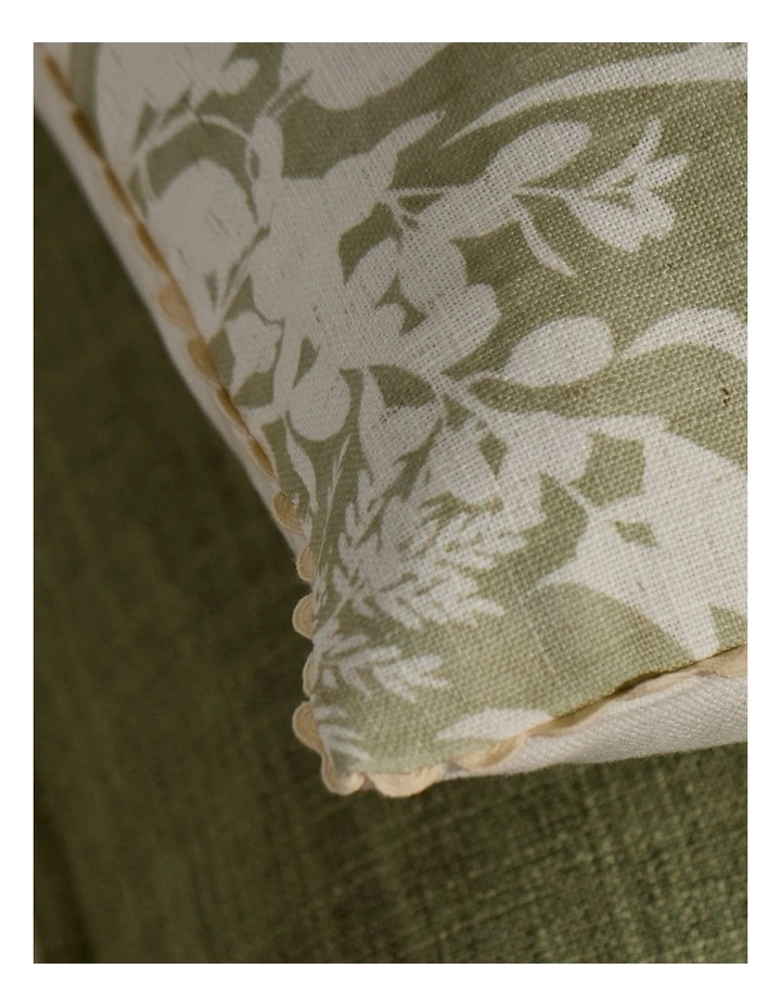 Harlow Cushion 50cm in Green image 3