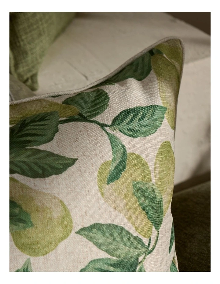 Pear Tree Cushion 50cm in Green image 4