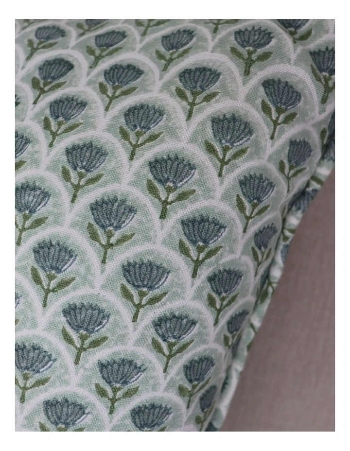 Suri Scallop Cushion 50cm in Seafoam image 3