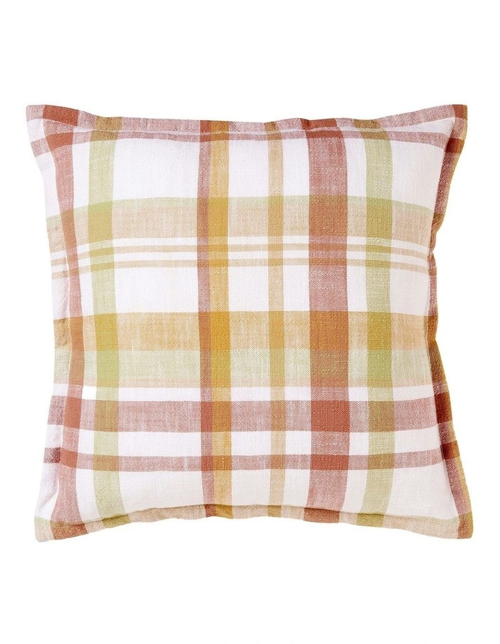 Tasman Check Cushion 50cm in Multi image 1
