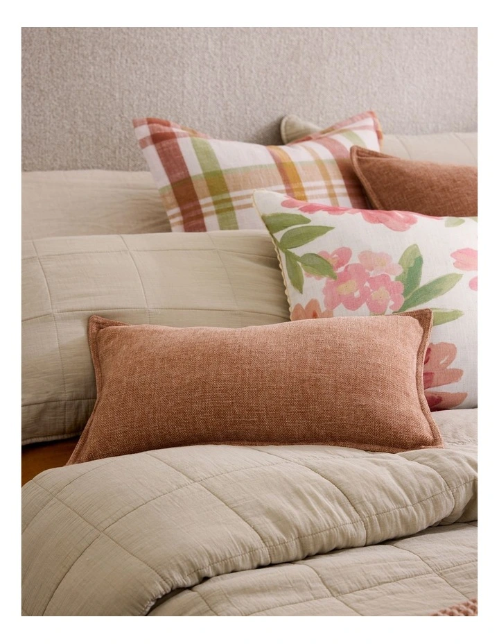 Tasman Check Cushion 50cm in Multi image 3