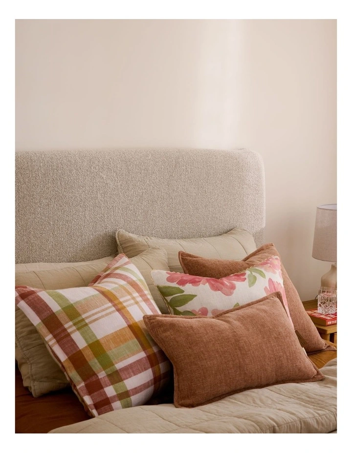 Tasman Check Cushion 50cm in Multi image 4