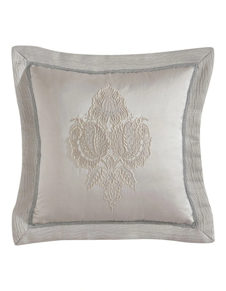 Emerson Quilt Cover Set in Ivory image 6