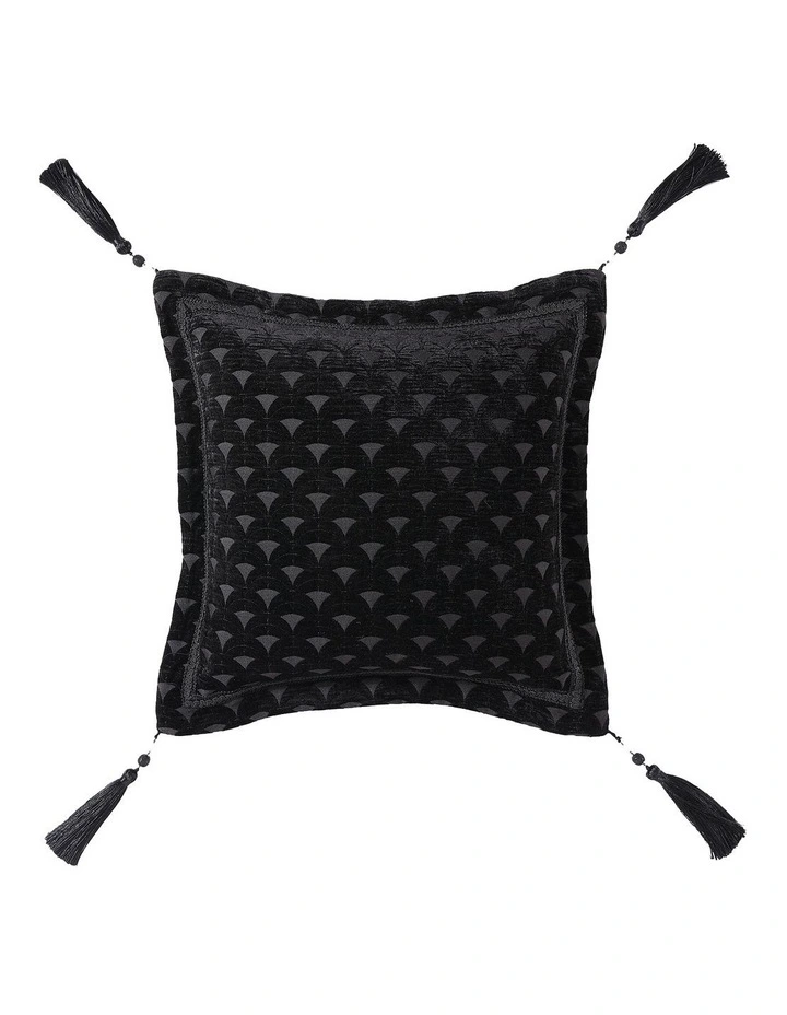Imperial Quilt Cover Set in Black image 6