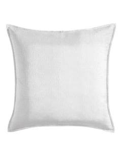 Octavia European Pillowcase in Silver