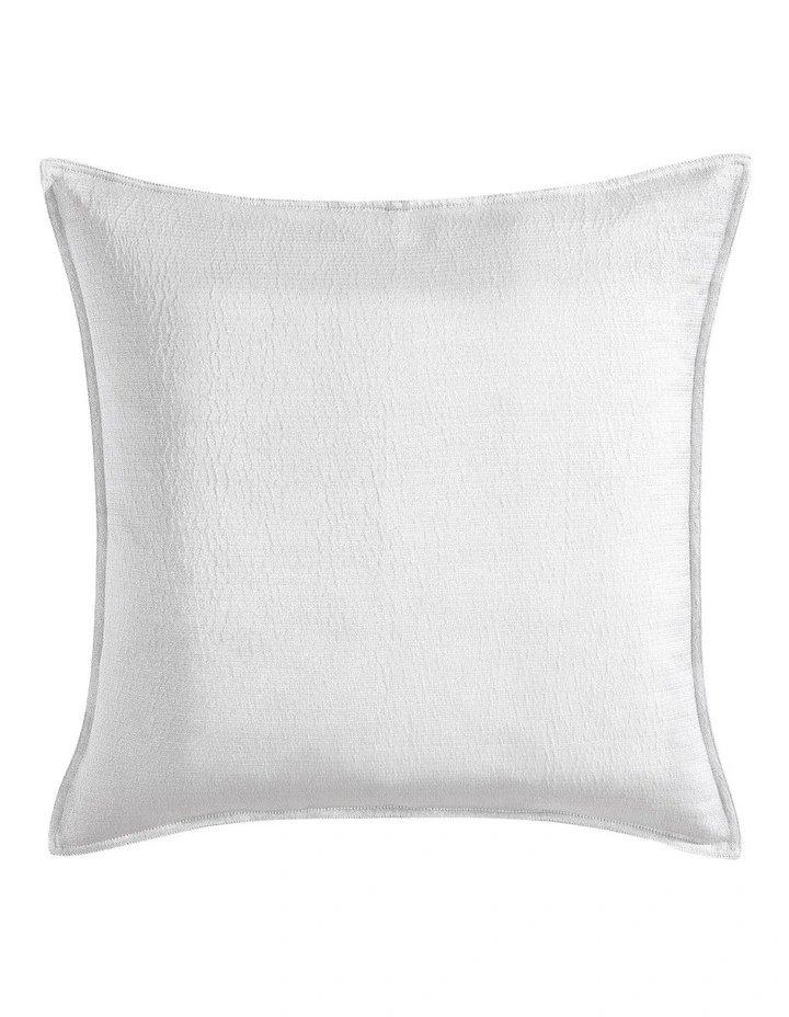Octavia European Pillowcase in Silver image 1