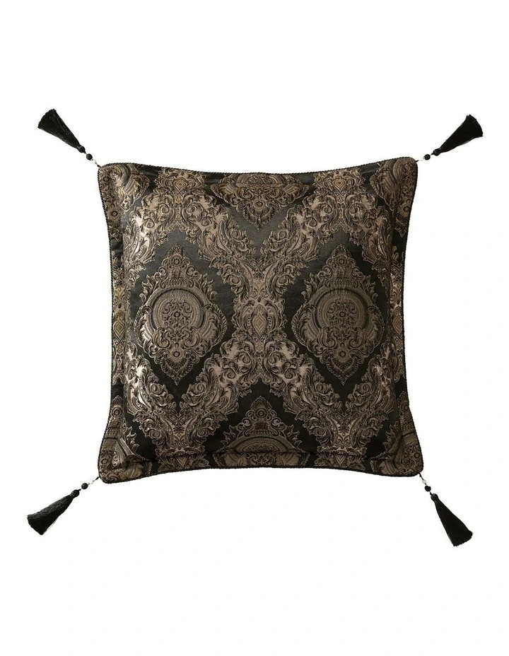 Monarch Quilt Cover Set in Black image 5