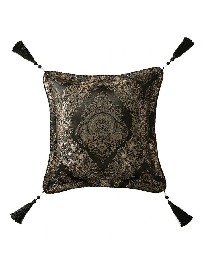 Monarch Quilt Cover Set in Black image 6