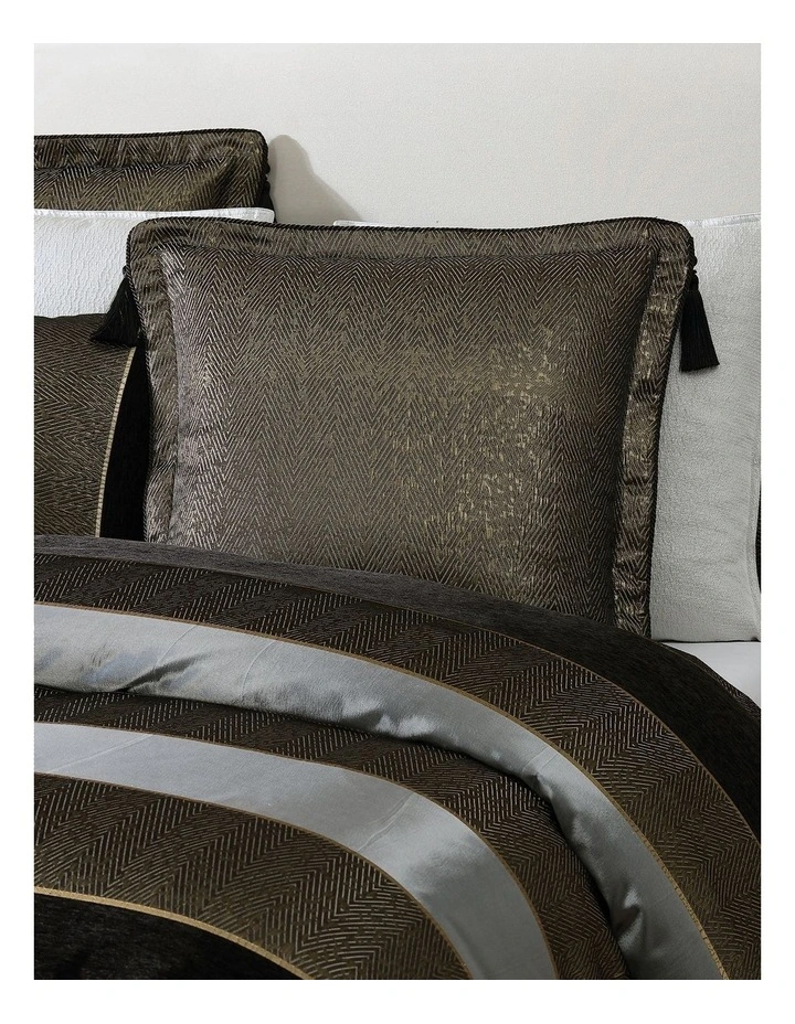 Sovereign Stripe Quilt Cover Set in Bronze image 3