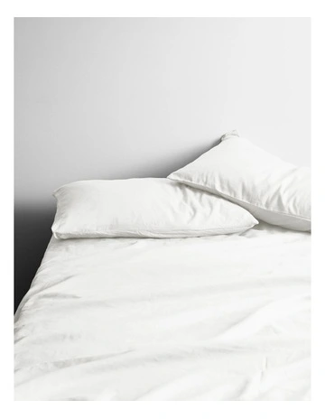 Halo Organic Cotton Sheet Set in White
