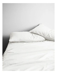 Halo Organic Cotton Sheet Set in White