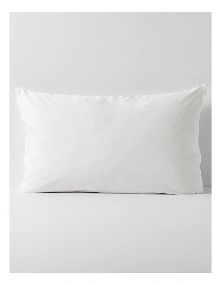 Halo Organic Cotton Sheet Set in White image 2