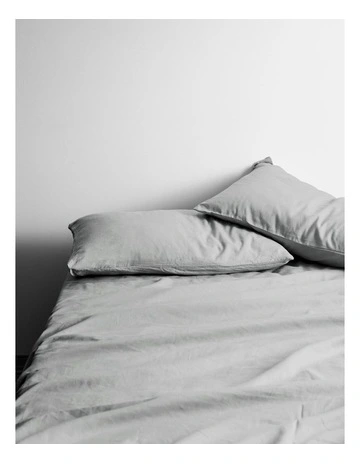 Halo Organic Cotton Sheet Set in Pebble