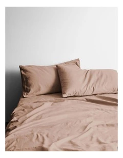 Halo Organic Cotton Sheet Set in Rosewater
