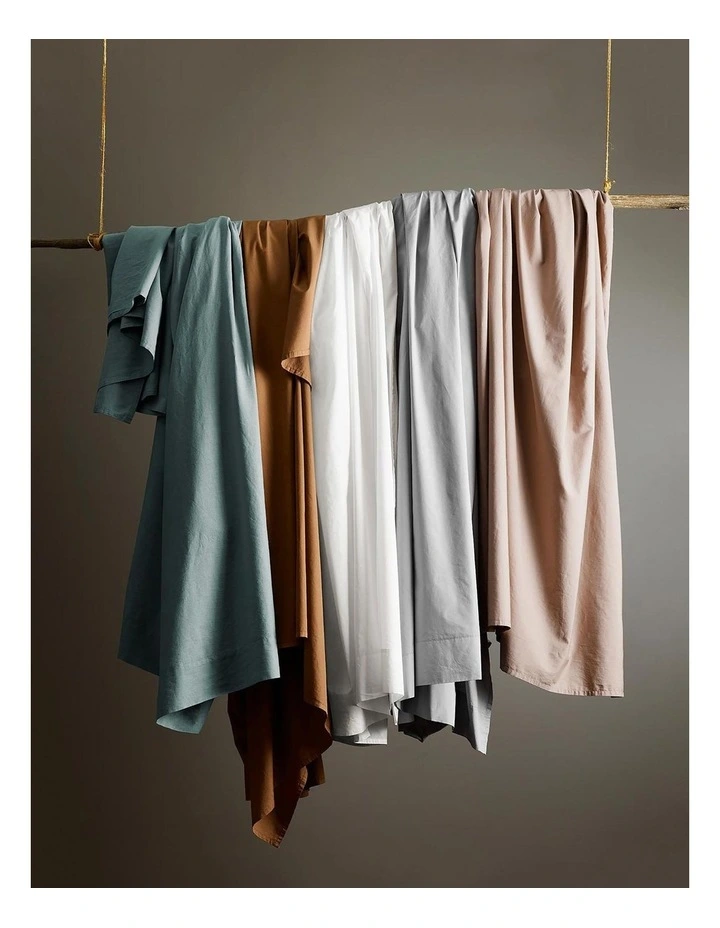 Halo Organic Cotton Sheet Set in Tobacco image 3