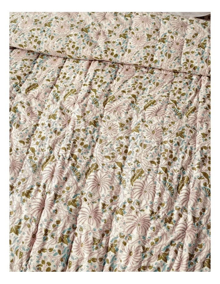 Oasis Coverlet in Blush image 4