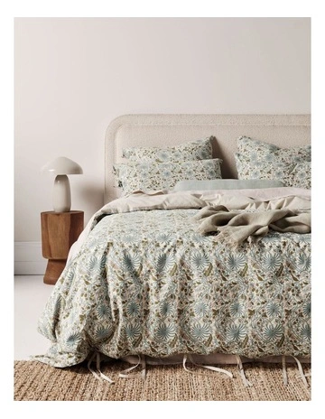 Oasis Quilt Cover in Teal