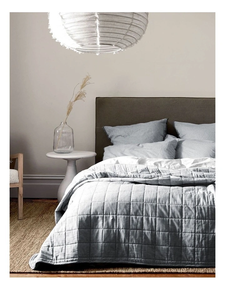 Coverlet in Dove image 1