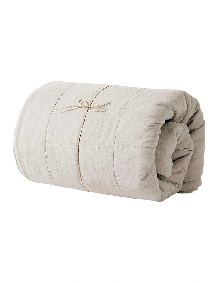 Chambray Coverlet in Natural image 2