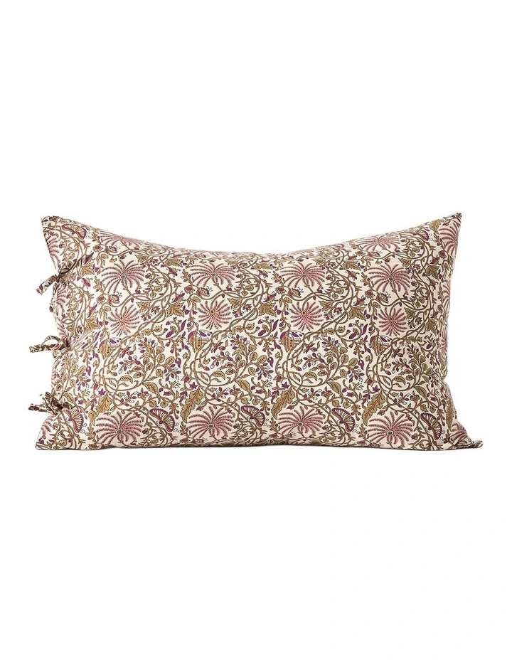 Oasis Quilt Cover in Mulberry image 4