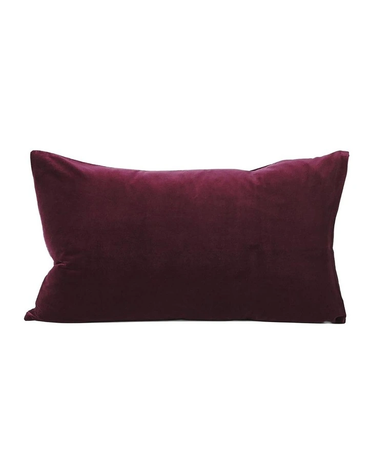 Luxury Velvet Bedlinen Collection in Mulberry image 3