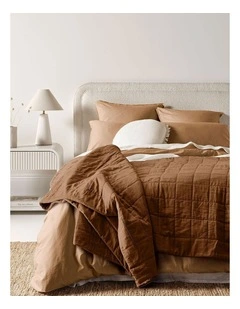 Maison Vintage Coverlet in Nutmeg