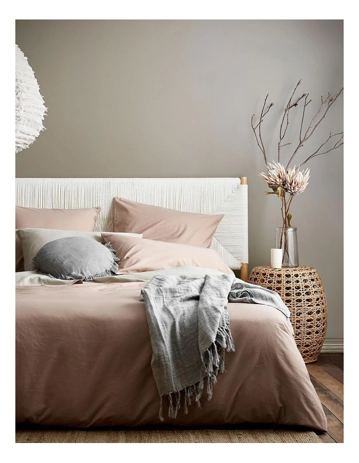 Halo Organic Cotton Bedlinen Collection in Rosewater image 5