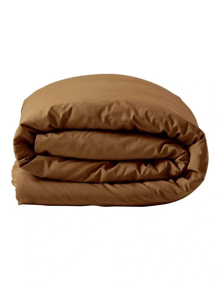 Halo Organic Cotton Bedlinen Collection in Nutmeg image 2