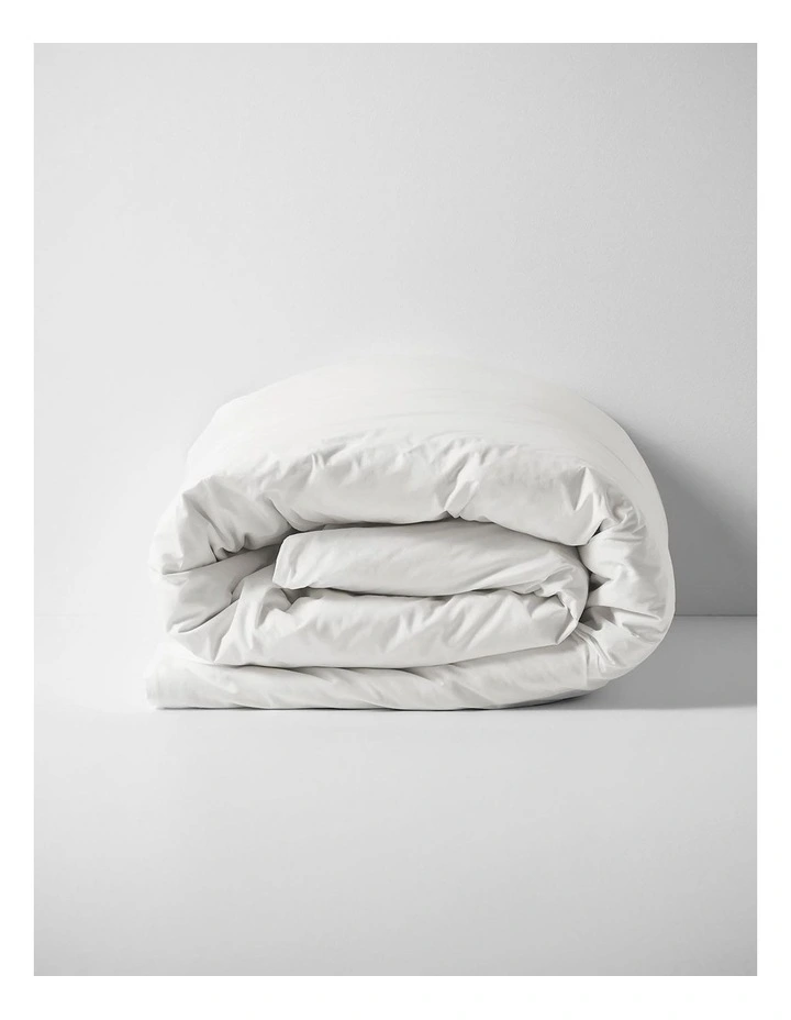 Halo Organic Cotton Bedlinen Collection in White image 3