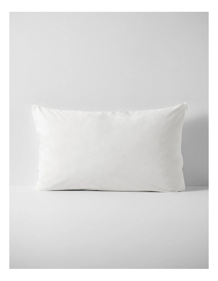 Halo Organic Cotton Bedlinen Collection in White image 4