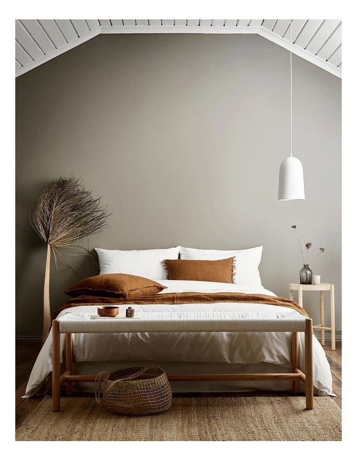 Halo Organic Cotton Bedlinen Collection in White image 7