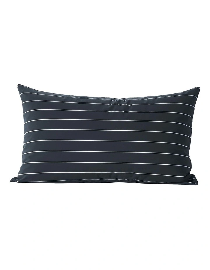 French Stripe Bedlinen Collection in Steel image 4