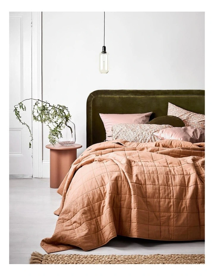 Maison Vintage Coverlet Hazelnut image 1