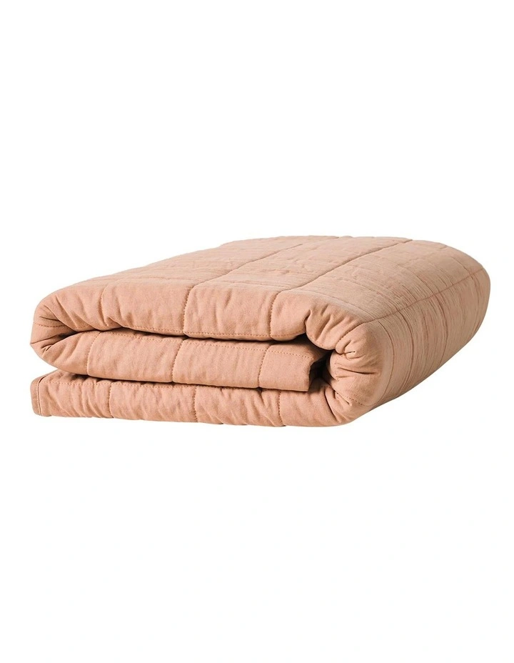 Maison Vintage Coverlet Hazelnut image 4