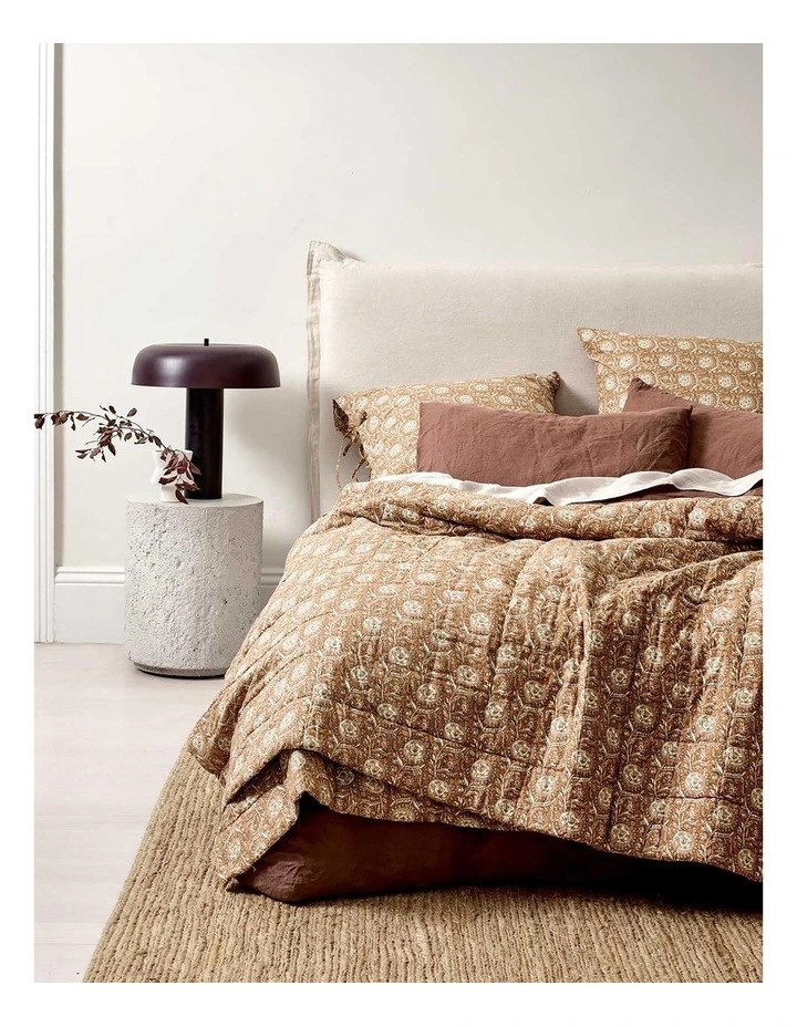 Jaipur Standard Pillowcase in Bronze image 2