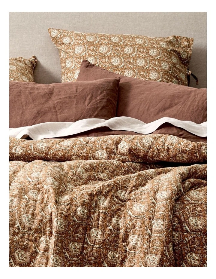 Jaipur Standard Pillowcase in Bronze image 3